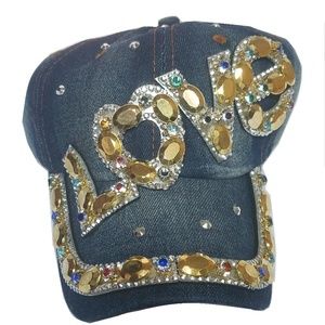 Ladies bling bling cap